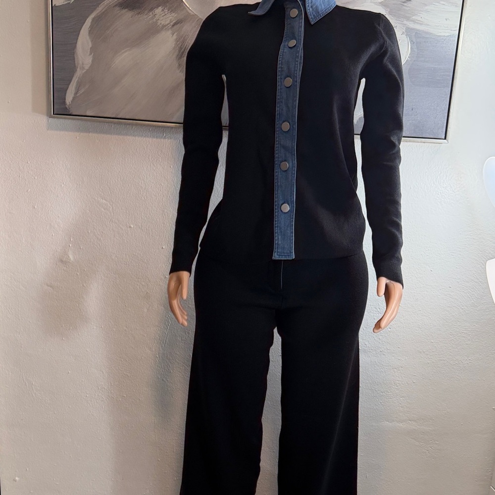 Black Button-Up sets